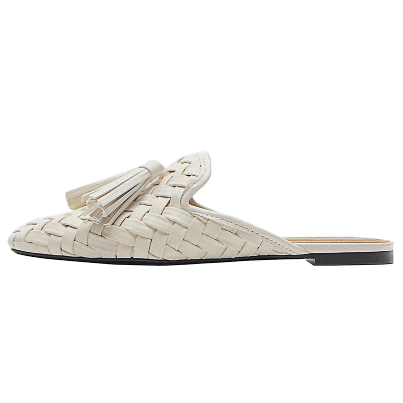 Mules "Tissage Riviera"