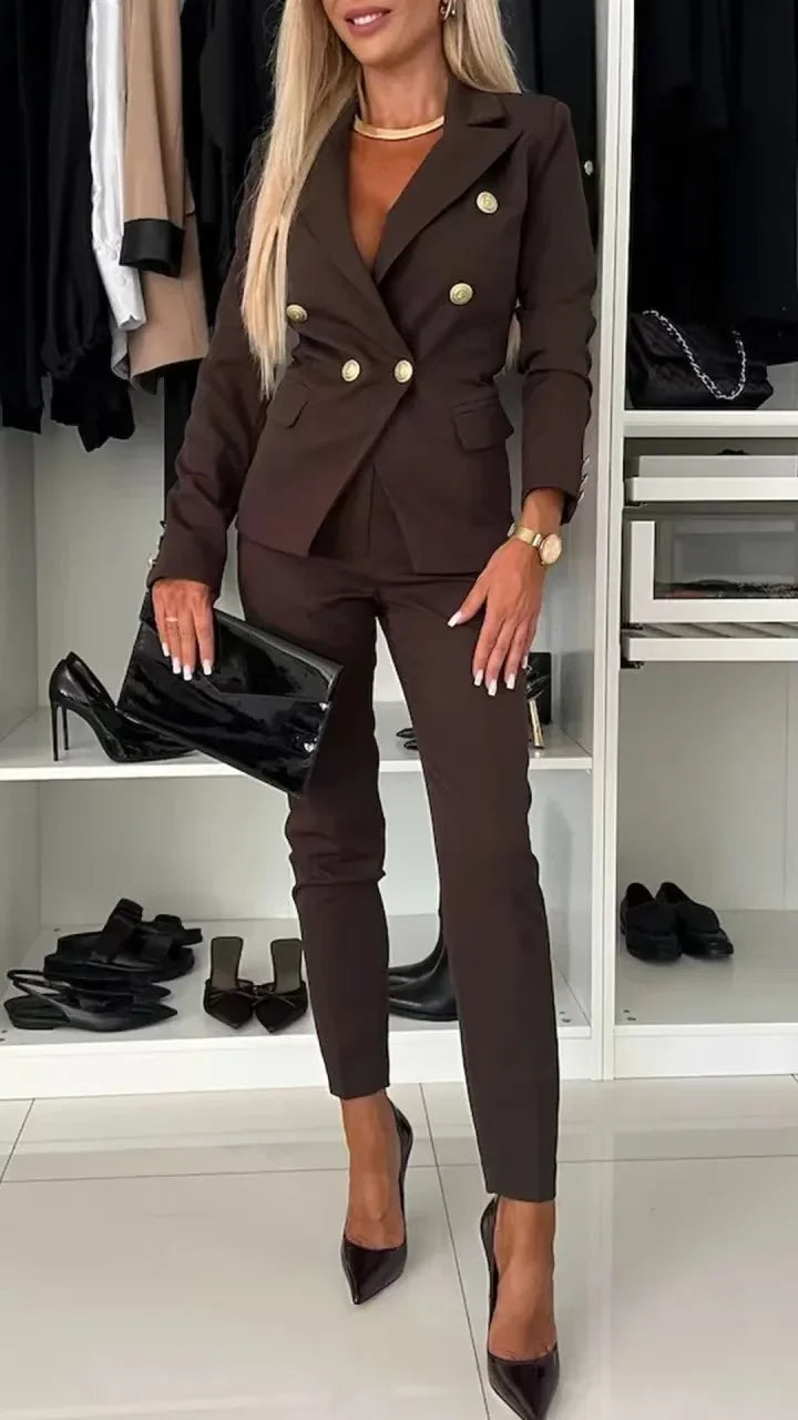 Tailleur Croisé Executive