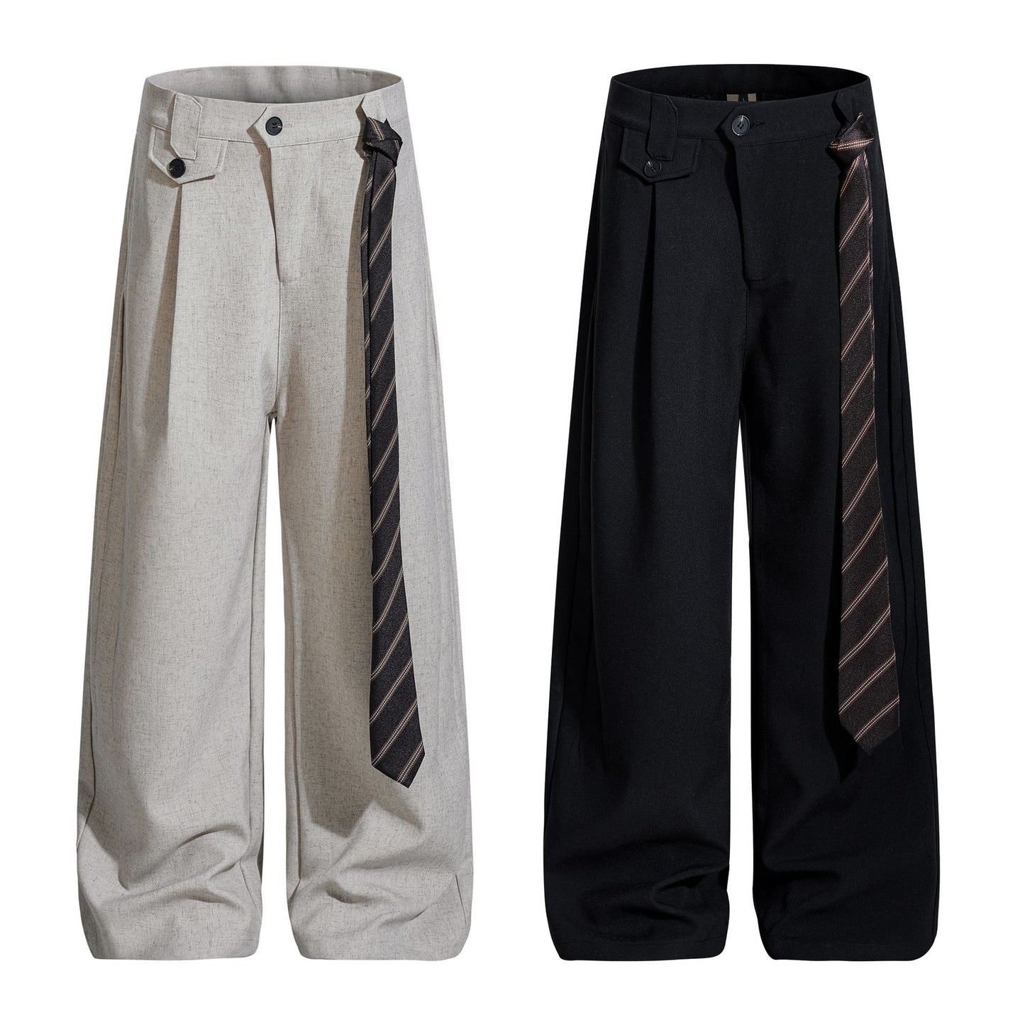 Pantalon large en Lin < Riviera >