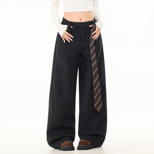 Pantalon large en Lin < Riviera >