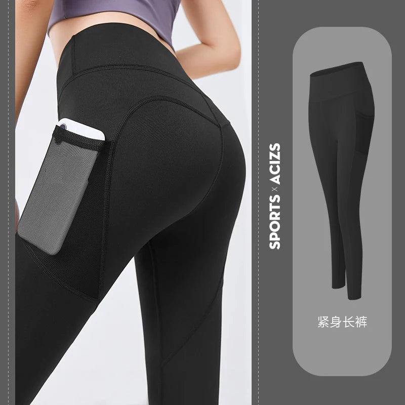 18.. New Seamless Yoga Black