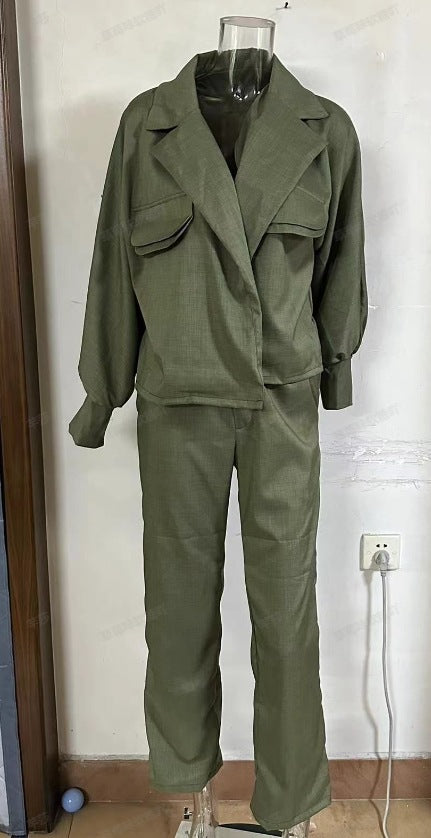 Ensemble City Vert Olive