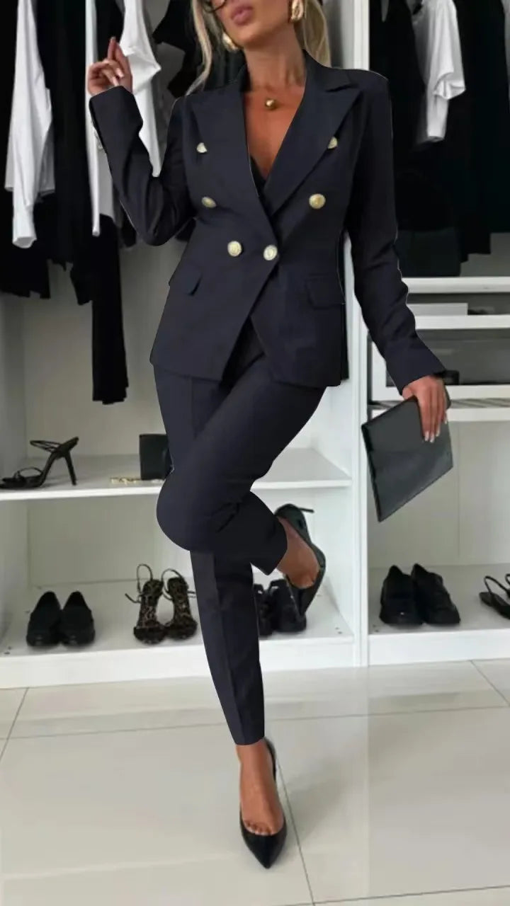 Tailleur Croisé Executive