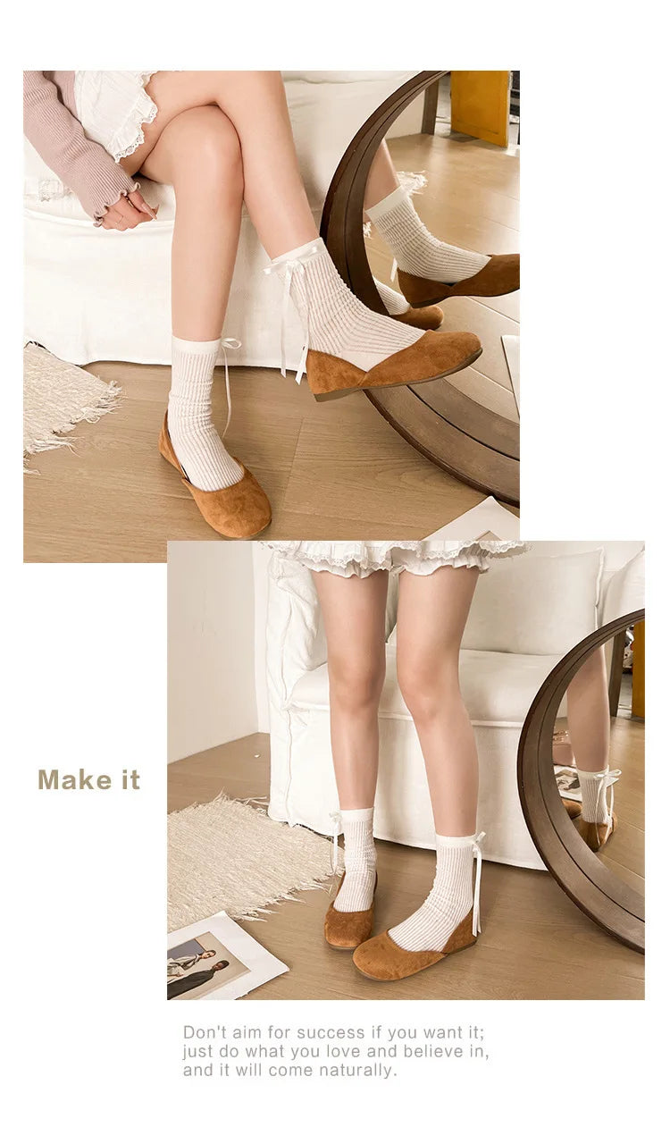 Mules "Douceur Sable"