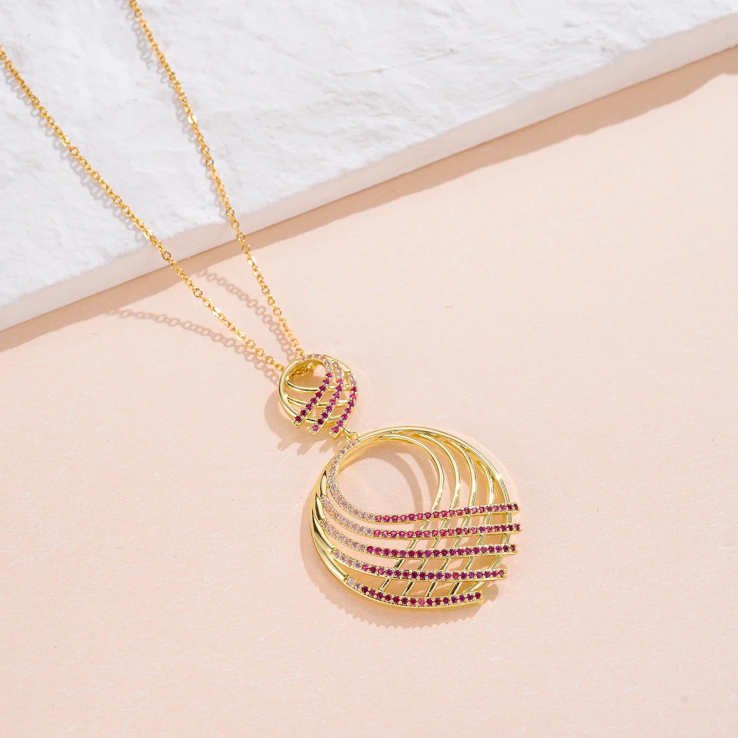 Collier "ROND VINTAGE"