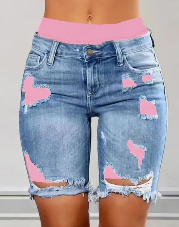 15 a Le "Distressed" Taille Haute