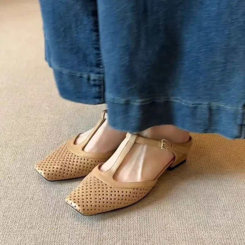 Slingbacks "Nude Chic"