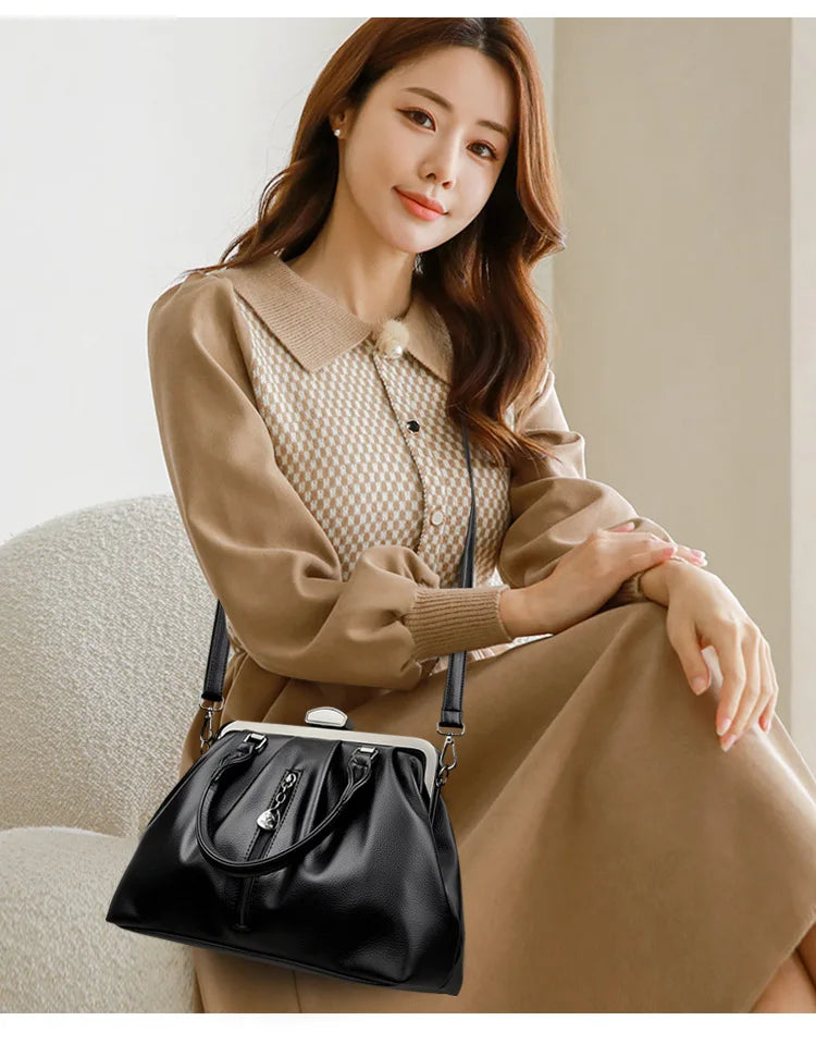Sac à main de luxe de marque (Cuir véritable, loisirs)