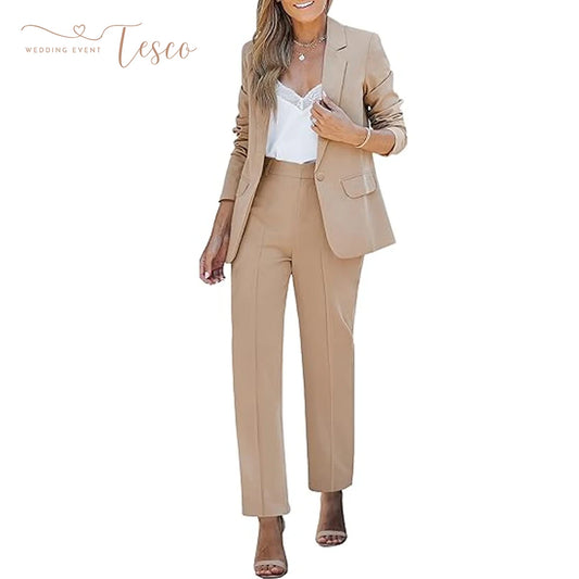 Ensemble Tailleur City Beige