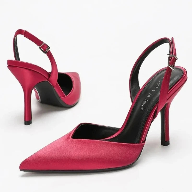 Escarpins "Miroir Noir"