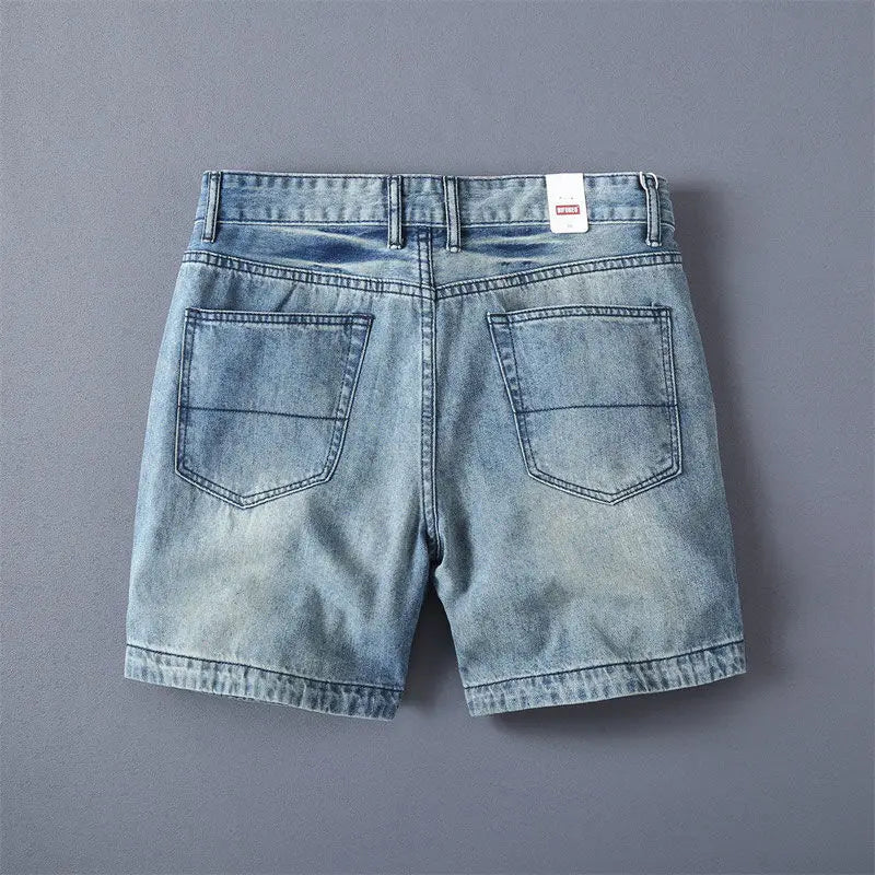 18 a Short "Noeud Royal" Denim