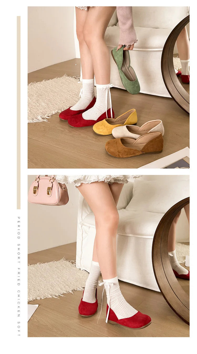 Mules "Douceur Sable"