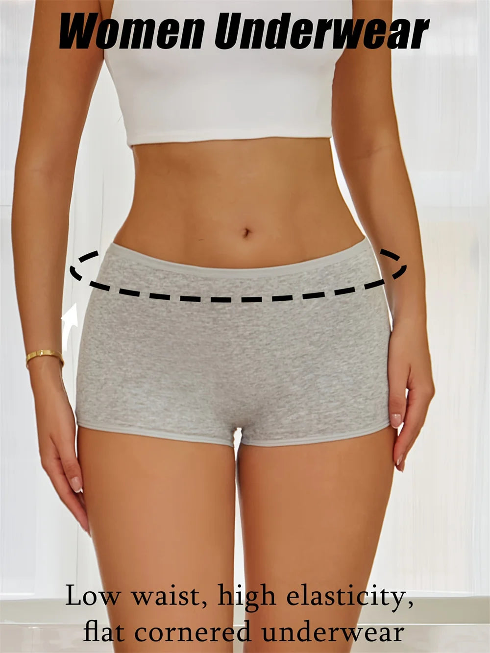 Shorty Coton Invisible (Lot)