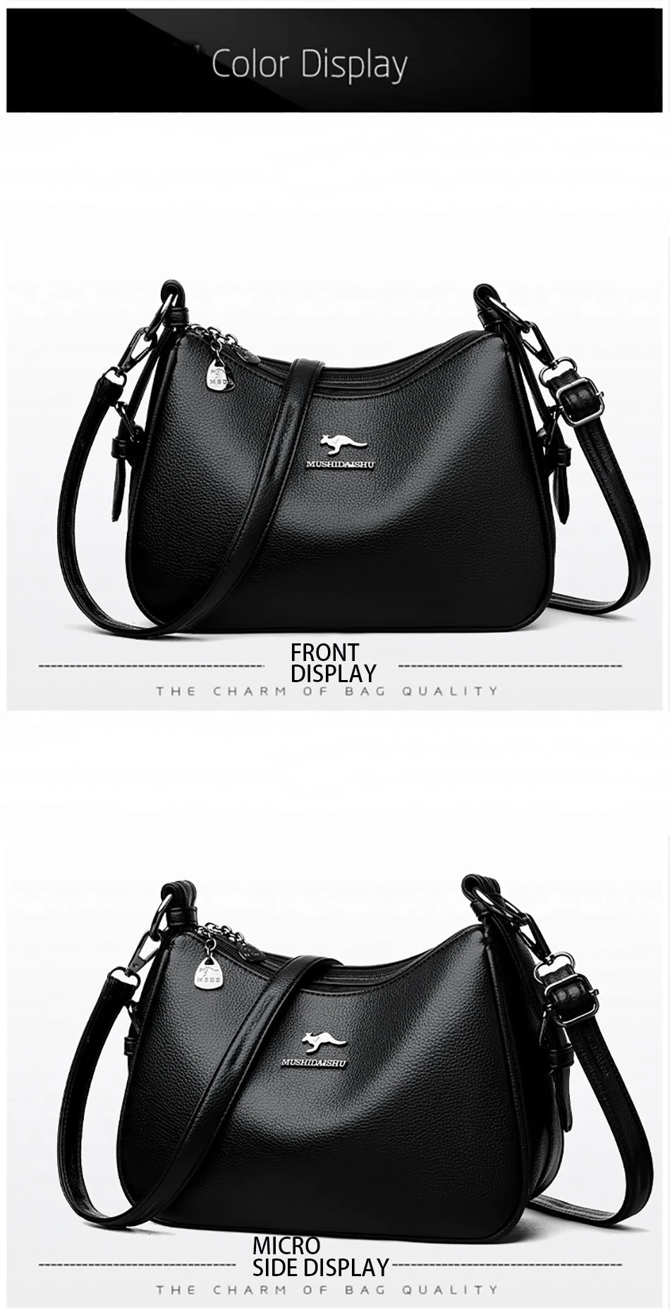 Sacs bandoulière cuir haute qualité