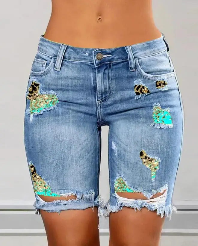 15 a Le "Distressed" Taille Haute