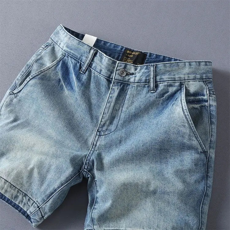 18 a Short "Noeud Royal" Denim