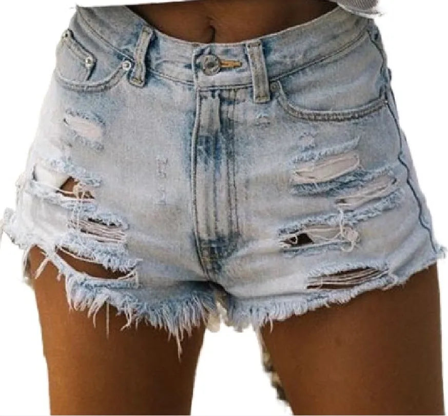 12 a Short "Ripped Summer" Déchiré
