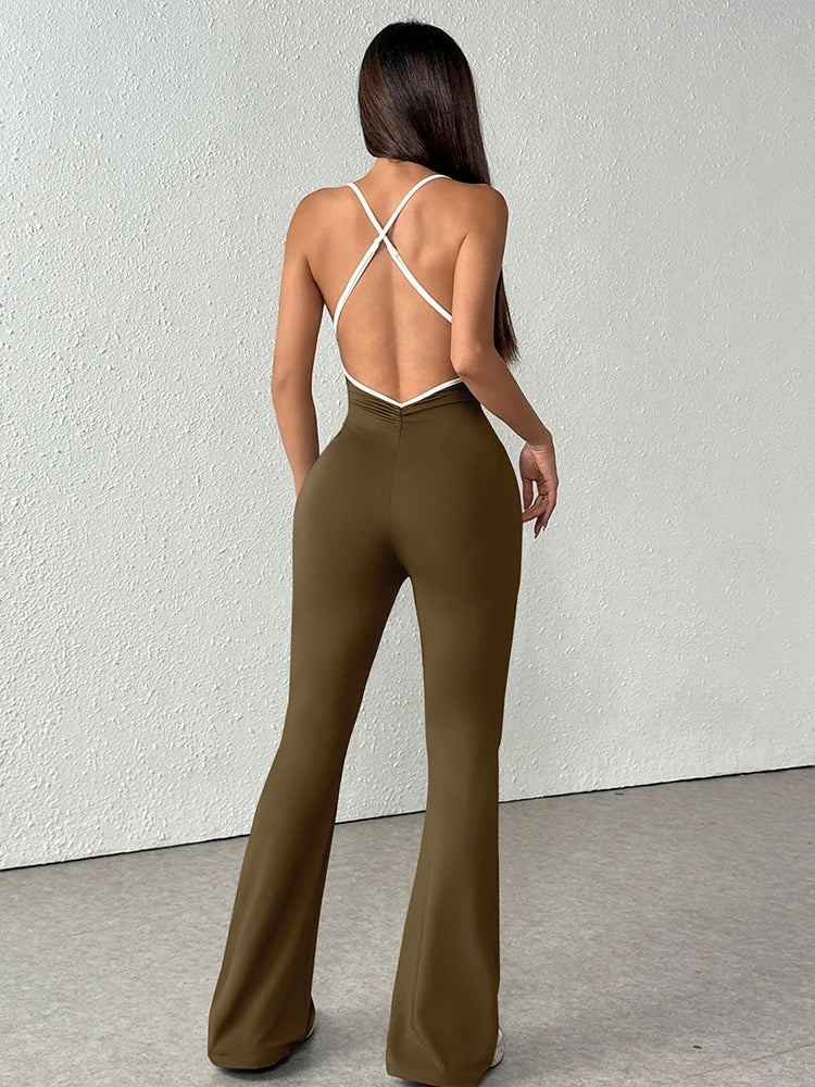 Combi-Pantalon Palazzo