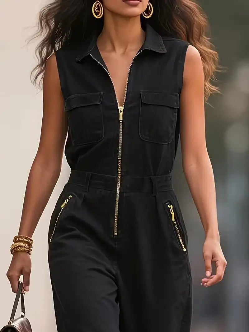 Combi-Pantalon Safari Chic