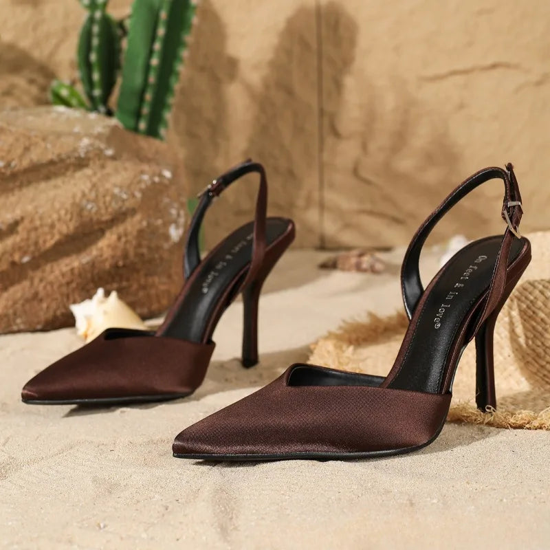 Escarpins "Miroir Noir"