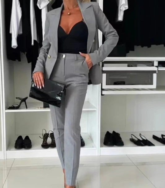 Tailleur Executive Gris