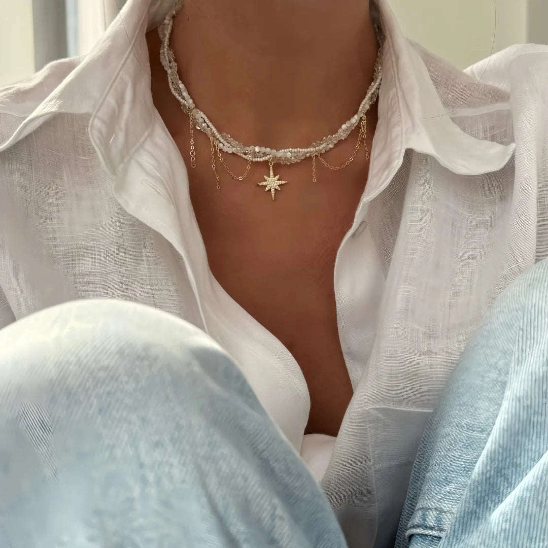 Collier "PERLES ZEN"