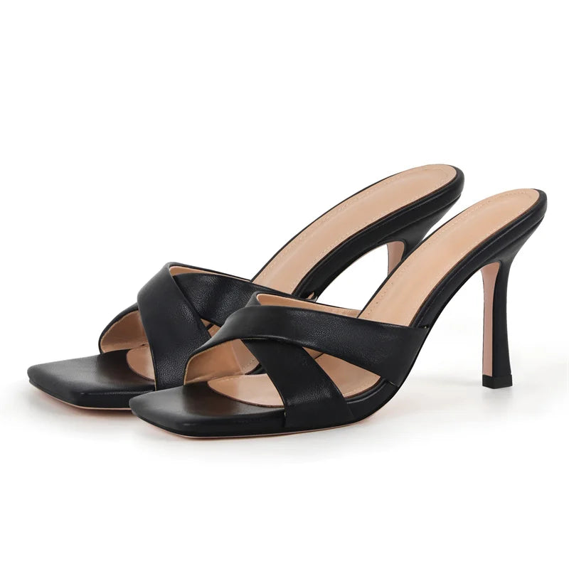 Mules "Rouge Passion"