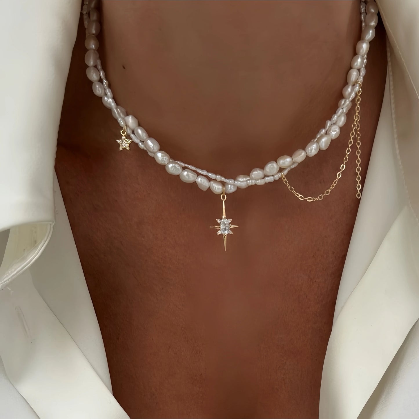 Collier "PERLES ZEN"