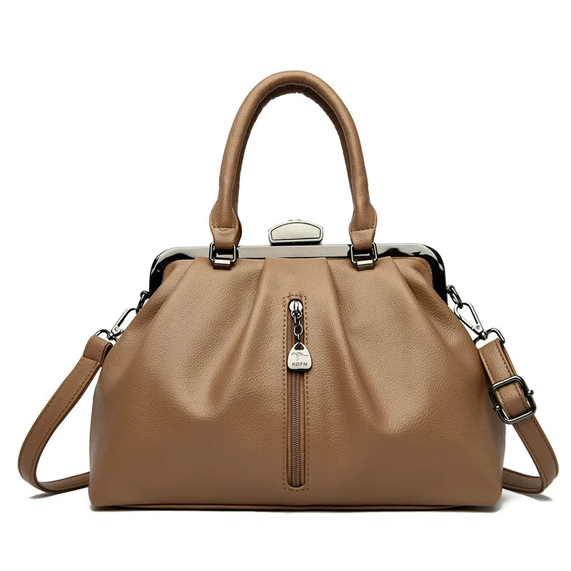 Sac à main de luxe de marque (Cuir véritable, loisirs)