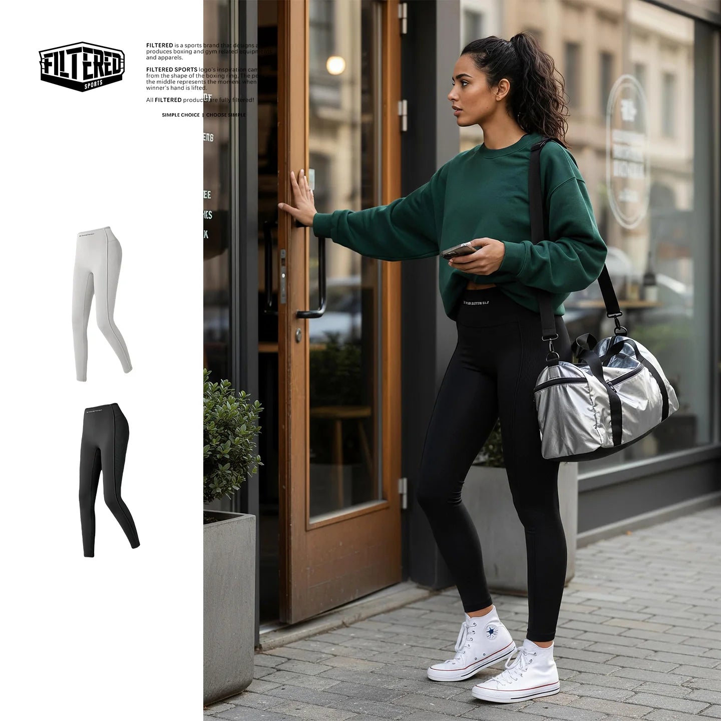 14. Legging Cargo Urbain