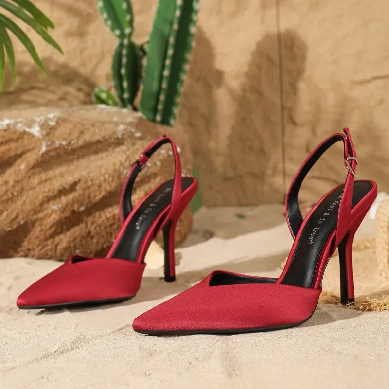 Escarpins "Miroir Noir"