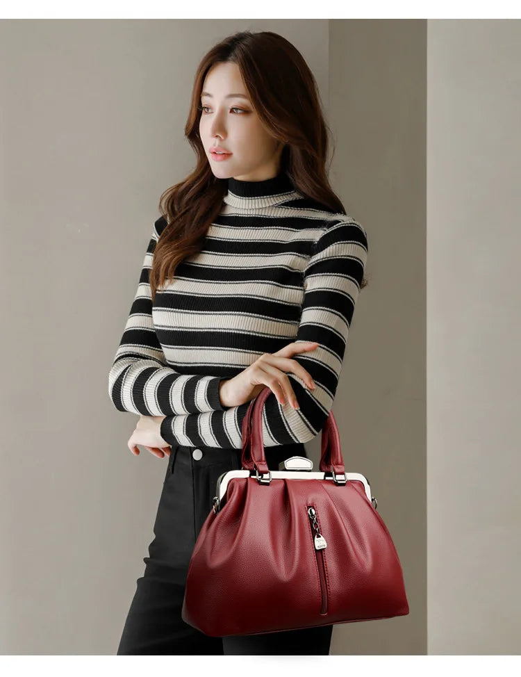 Sac à main de luxe de marque (Cuir véritable, loisirs)
