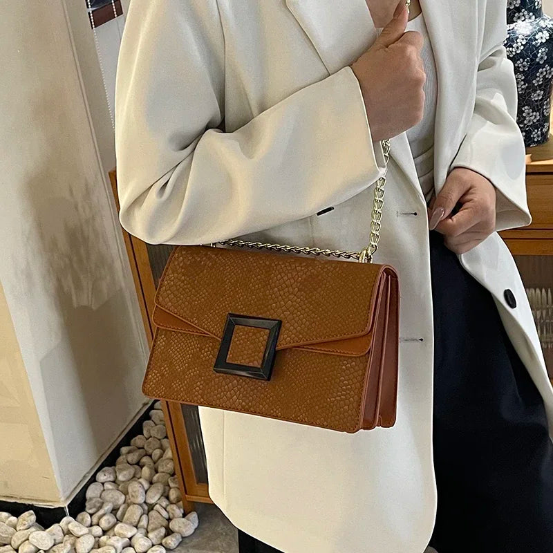 Sac à main classique à carreaux