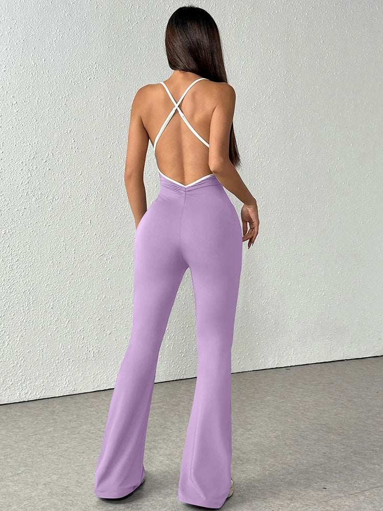 Combi-Pantalon Palazzo