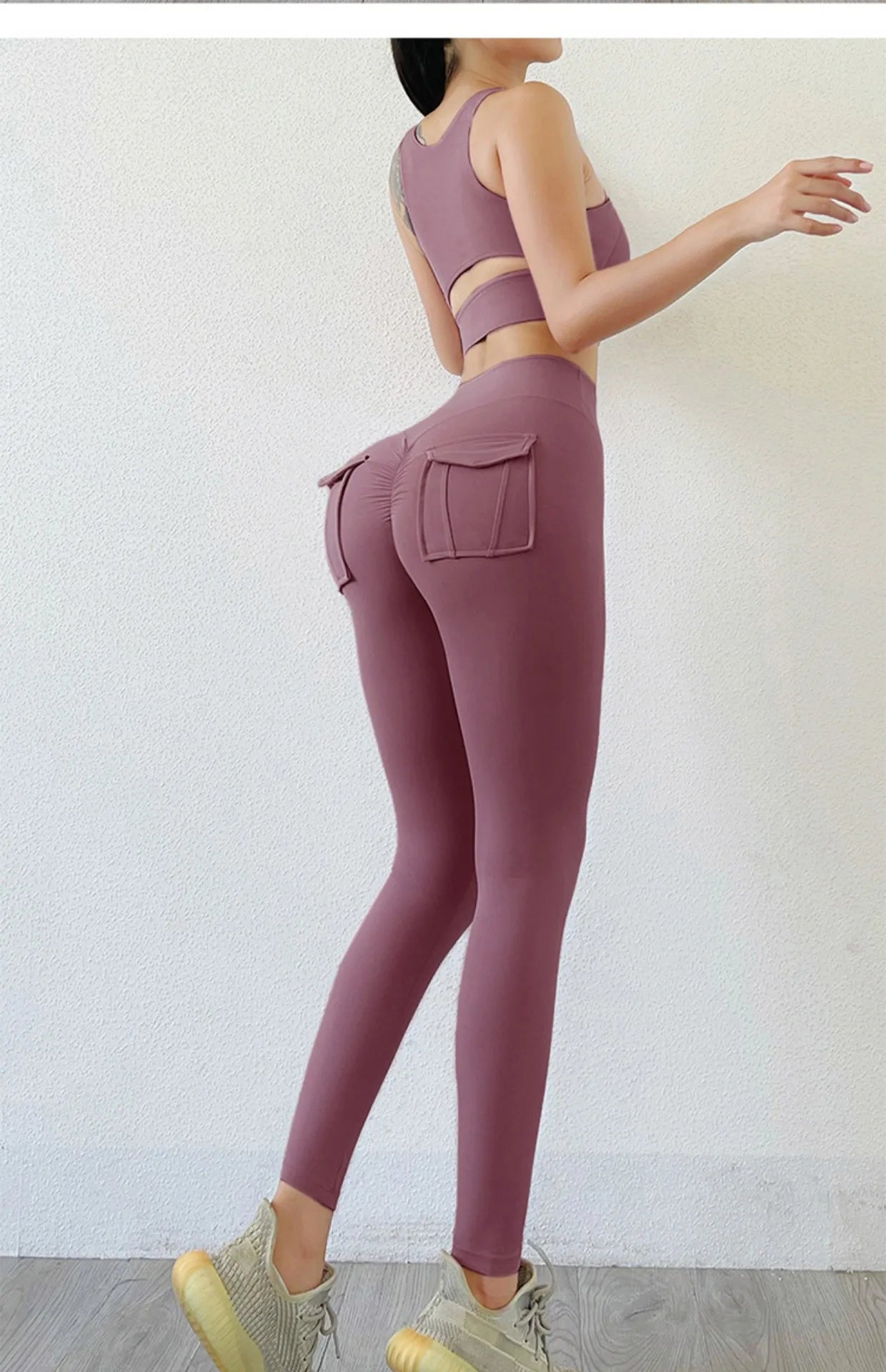 5. Legging Rayures Athlétiques