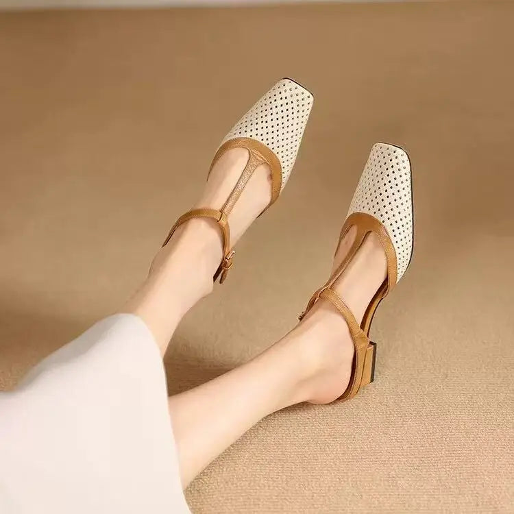 Slingbacks "Nude Chic"