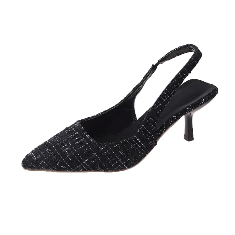 Slingbacks "Iconic Noir"