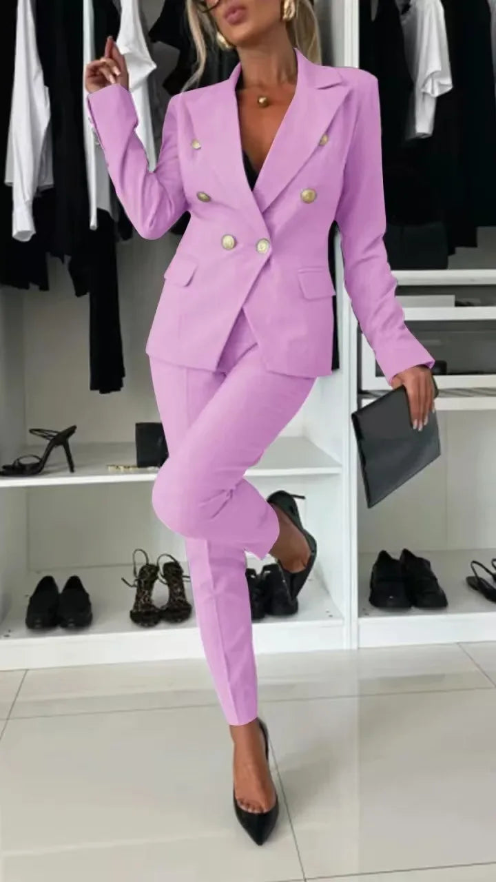 Tailleur Croisé Executive