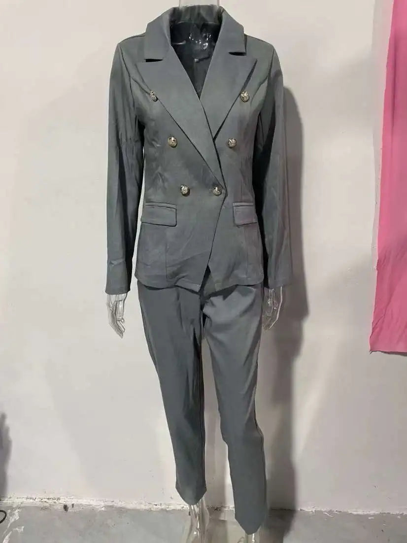 Tailleur Executive Gris