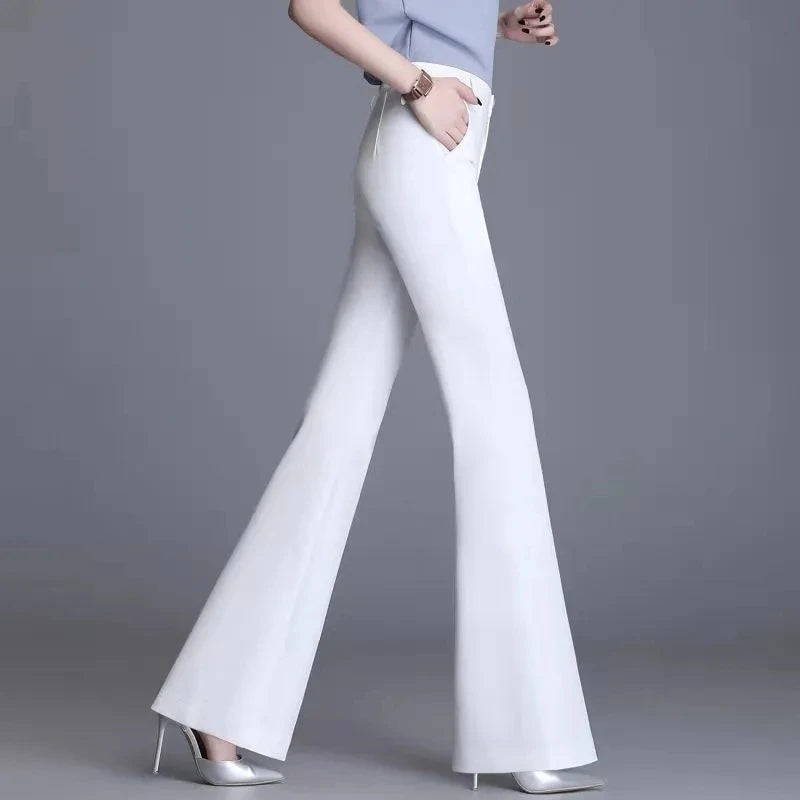 Pantalon Évasé Palazzo Blanc