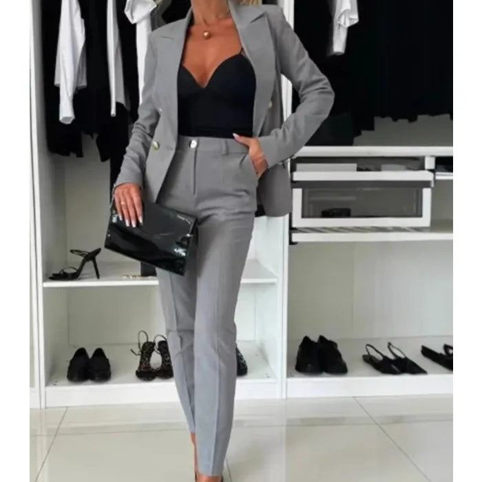 Tailleur Executive Gris