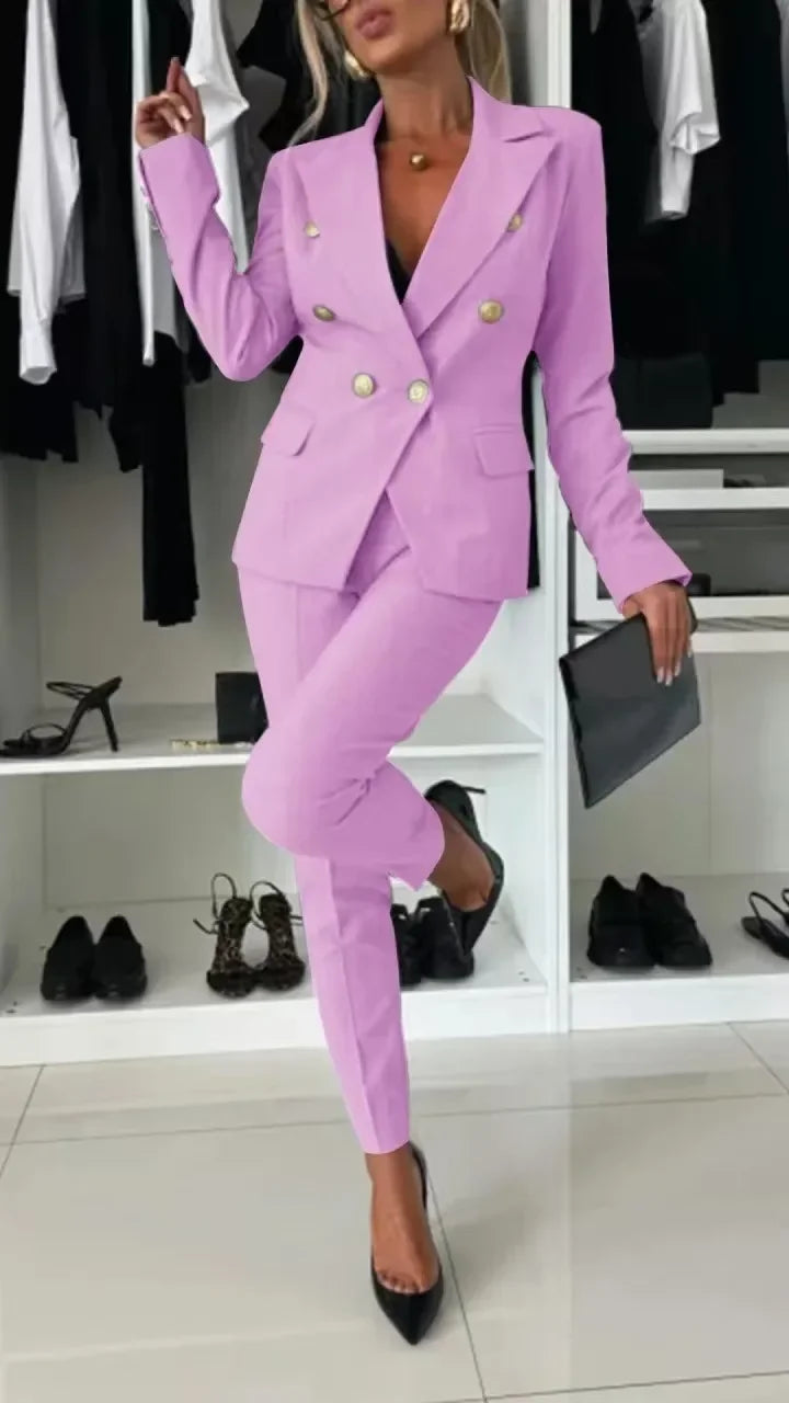Tailleur Croisé Executive