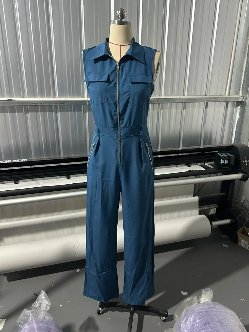 Combi-Pantalon Safari Chic