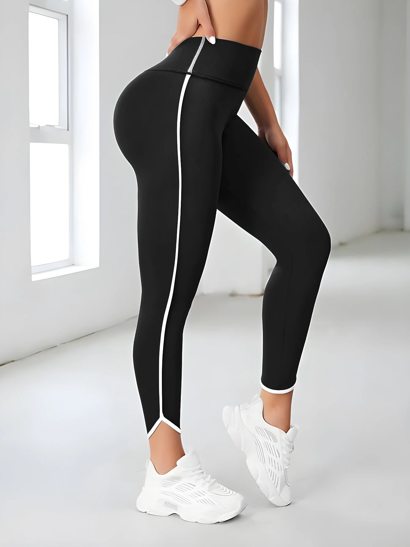 8. Pantalon Pilates Zen (Évasé)