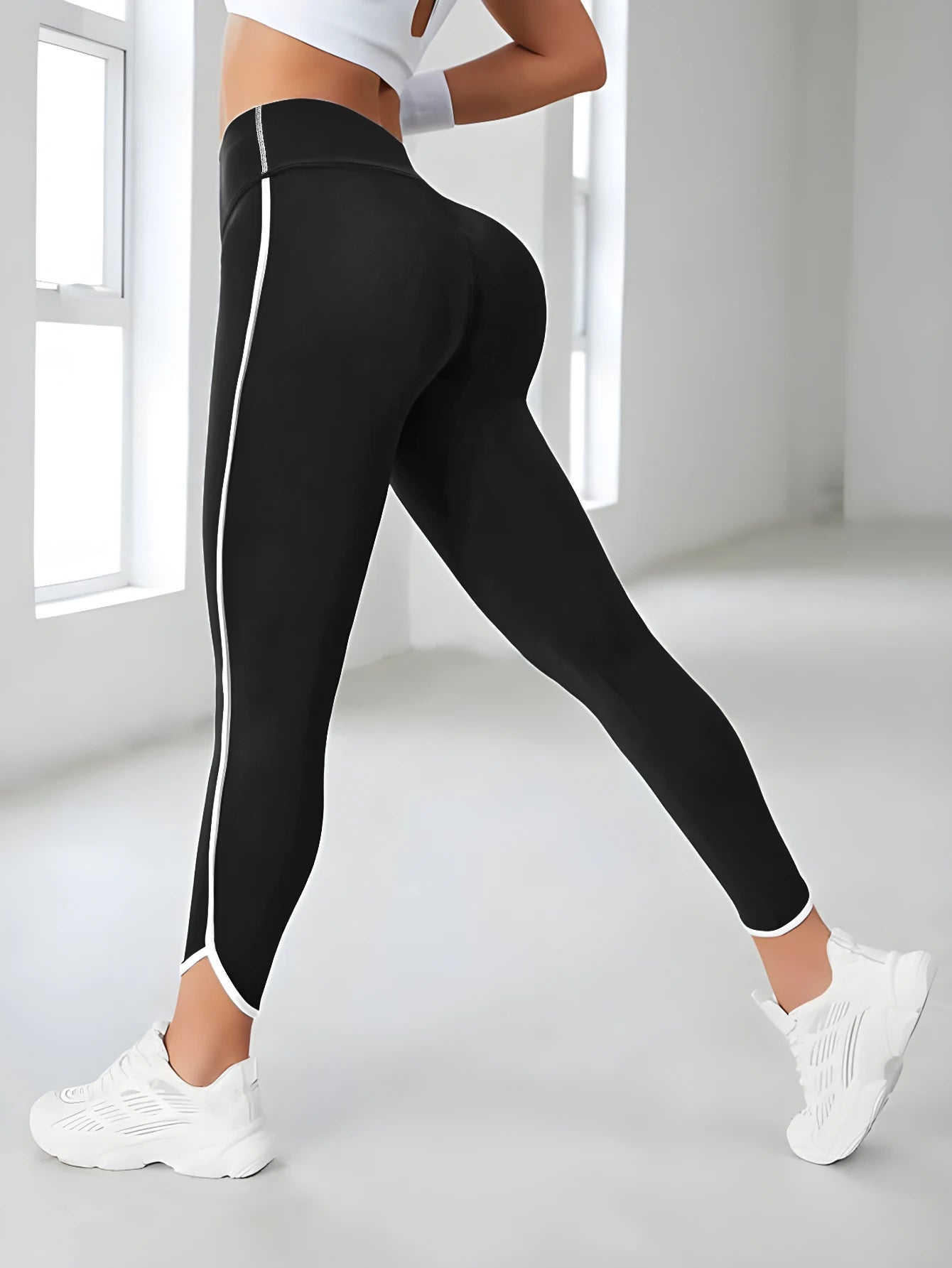 8. Pantalon Pilates Zen (Évasé)