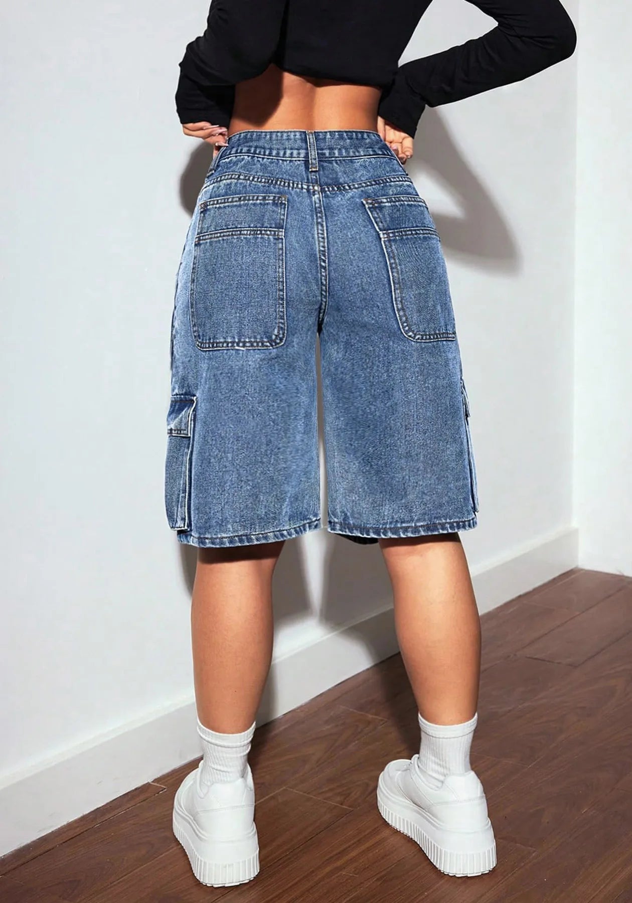 Le Short City "Cargo Denim"