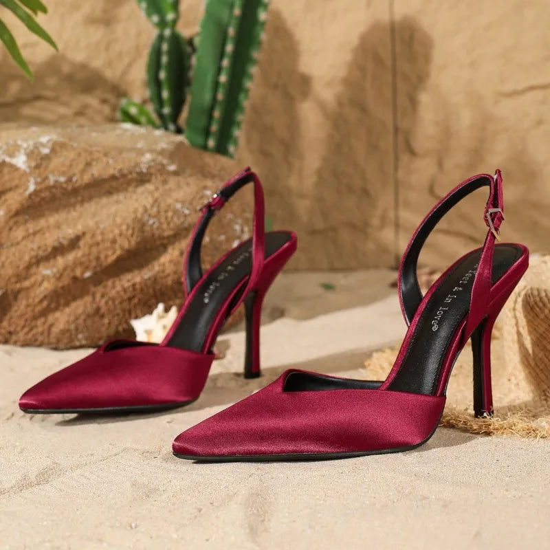 Escarpins "Miroir Noir"
