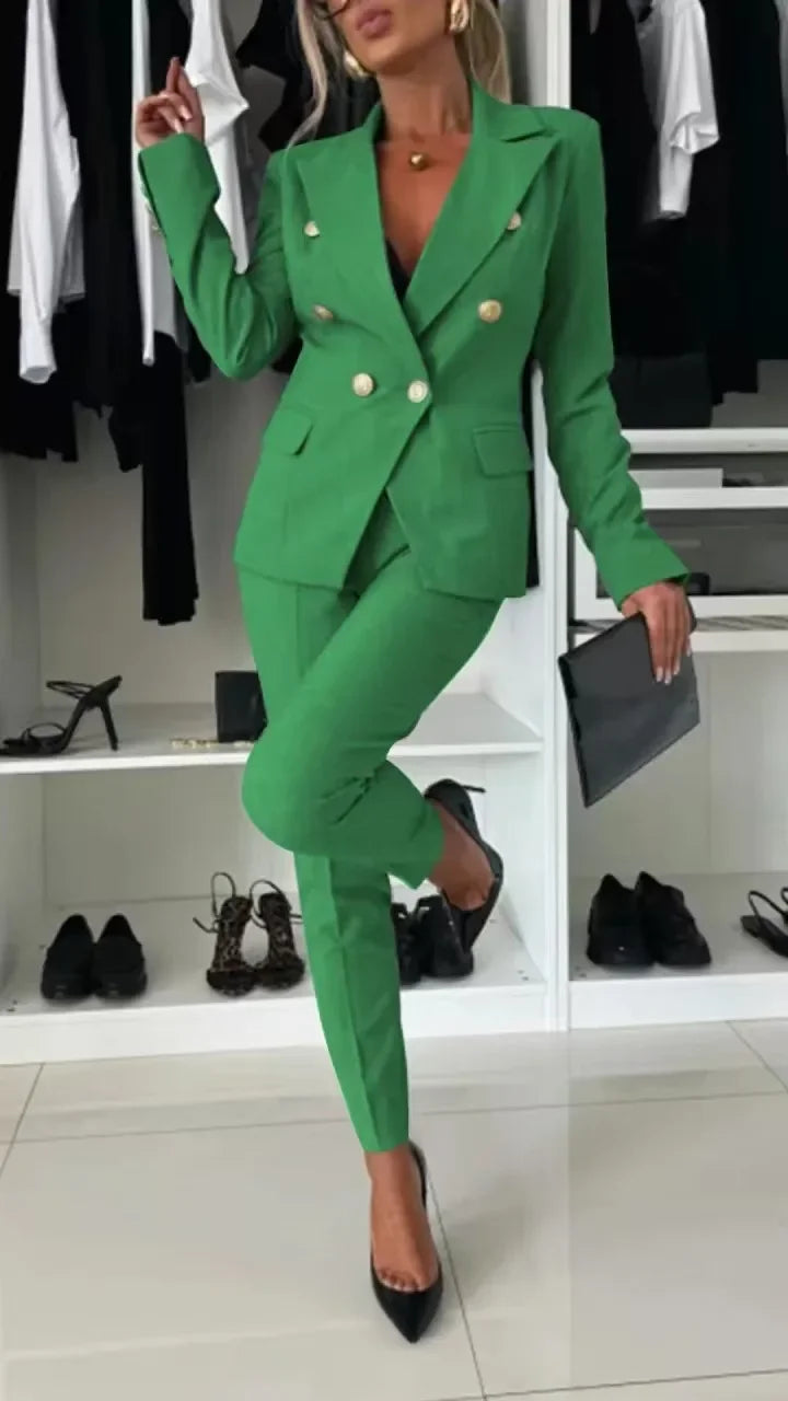 Tailleur Croisé Executive