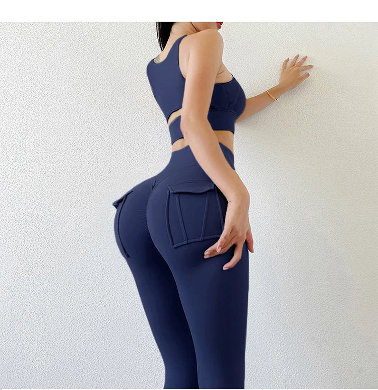 5. Legging Rayures Athlétiques
