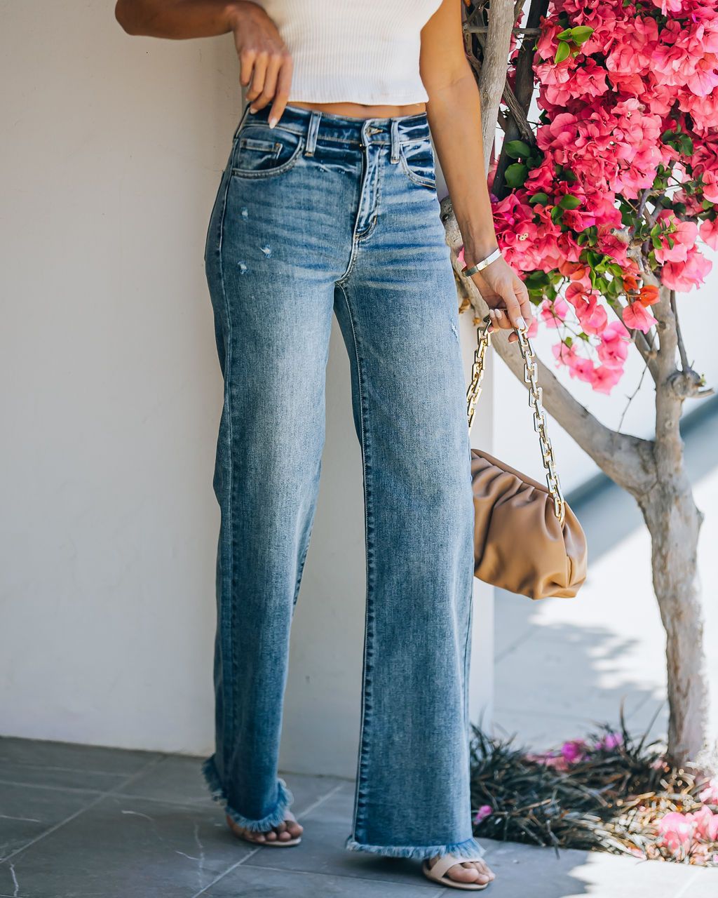 Jean Wide Leg High